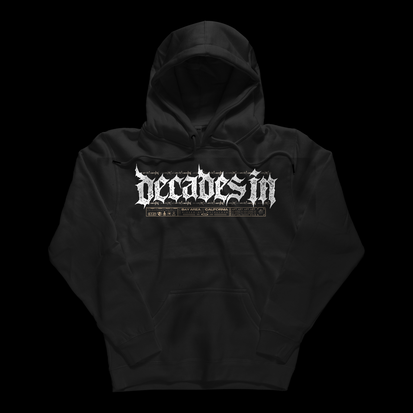 Decades In Official Logo Hoodie
